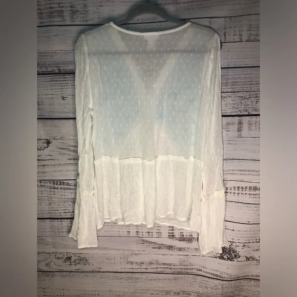 VENUS White and Teal 3/4 Sleeve Embellished Blouse sizes 8,10 and 14 NWOT - Picture 12 of 15